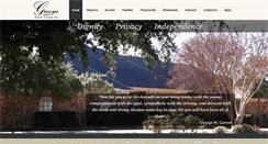 Desktop Screenshot of groomseniorliving.com